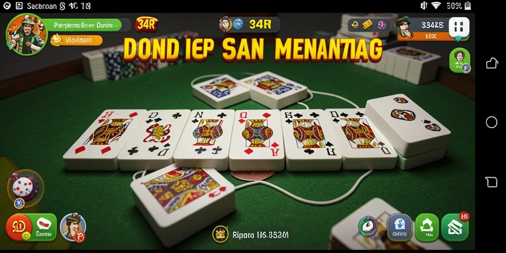 Tampilan gameplay seru dalam 34R yang menggugah selera bermain.