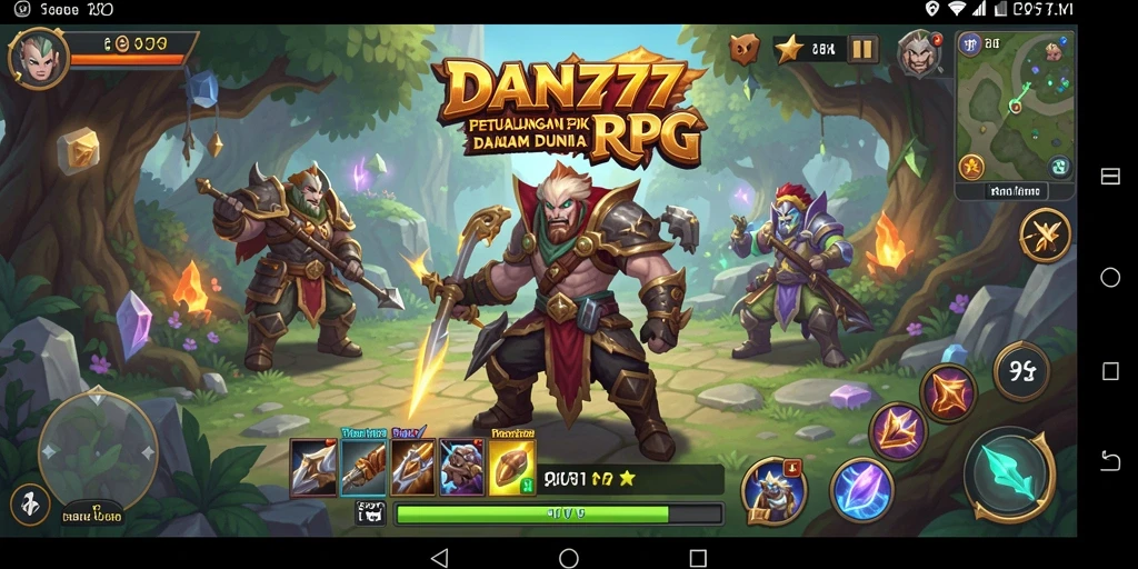Tampilan gameplay seru dan grafis menawan dari DAN777.