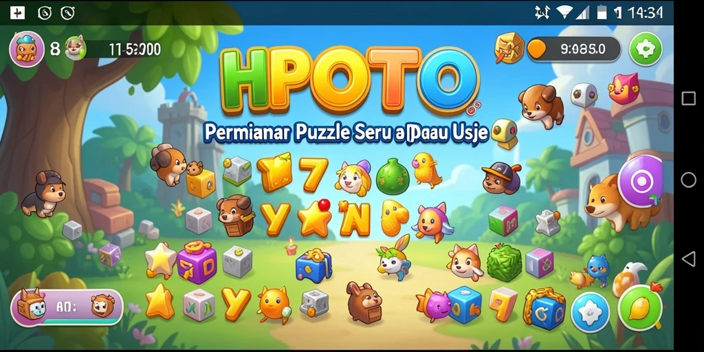 Tampilan gameplay HPTOTO yang menarik dan menantang.