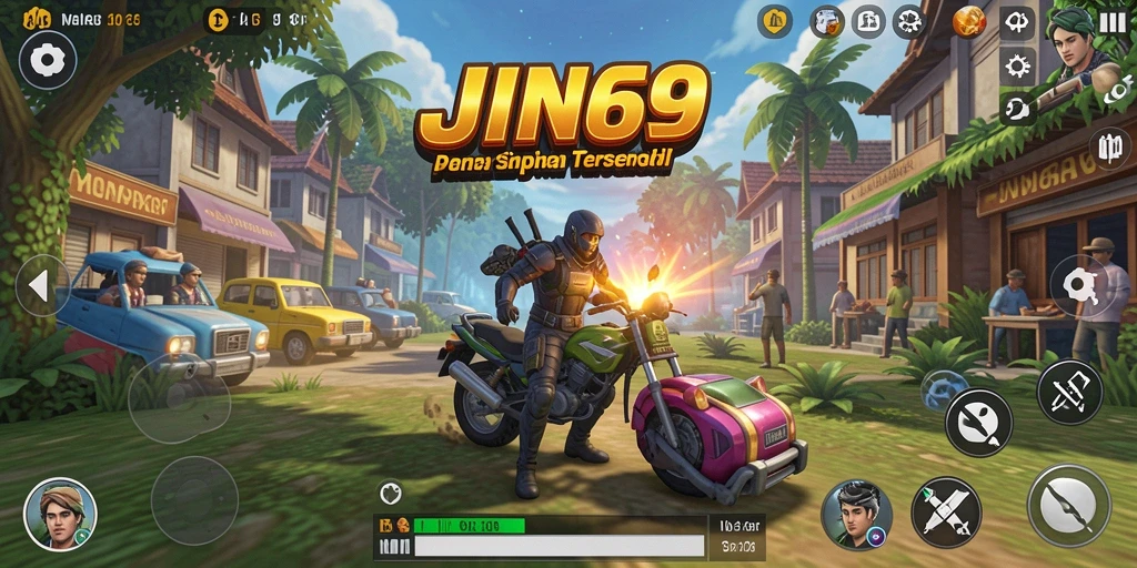 Tampilan gameplay JIN69 yang menawan dan interaktif dalam simulasi kehidupan.
