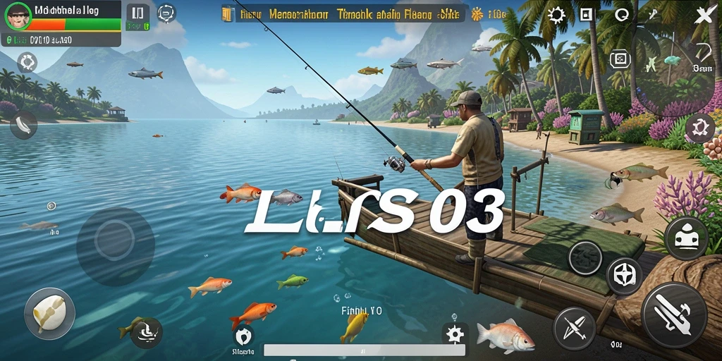 Tampilan gameplay LOS303 saat memancing di lokasi yang menakjubkan.