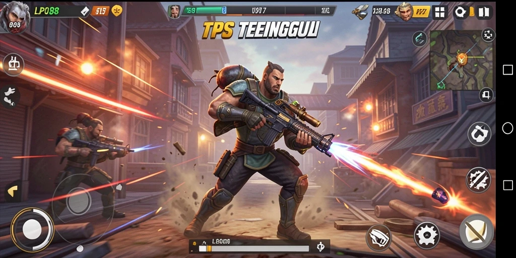 Gameplay TPS LPO88 menunjukkan aksi seru dan strategi tempur.