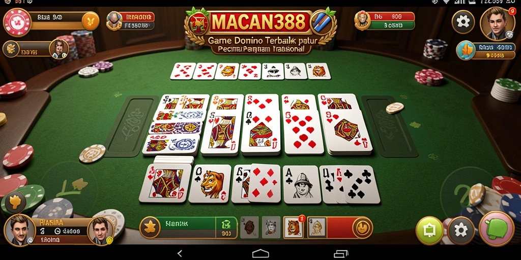 Tampilan gameplay menarik dari <strong>MACAN388</strong> dengan berbagai mode permainan Domino.