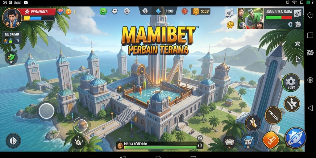 Gameplay MAMIBET yang menegangkan dalam Tower Defense.
