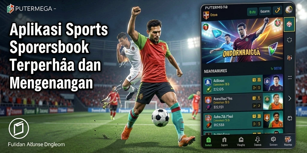 Tampilan gameplay warna-warni dalam aplikasi sportsbook PUTERMEGA.