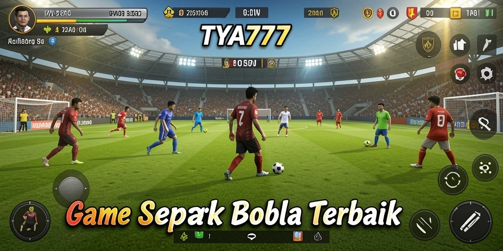 Tampilan gameplay TYA777 yang menegangkan dan realistis saat bertanding di lapangan.