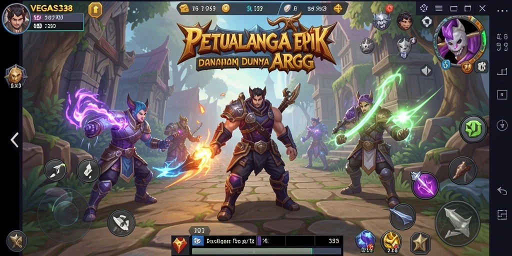 Gameplay seru dan grafis menarik di VEGAS338