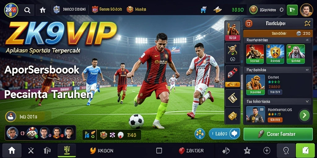 Tampilan gameplay ZK9VIP yang menarik untuk taruhan olahraga.